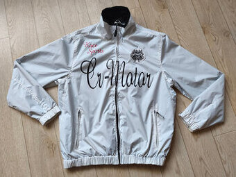 Pánská bílá bunda vel.L/XL šusťáková Never Establi