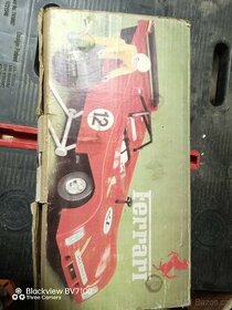 Retro hračka Ferrari 312 pb