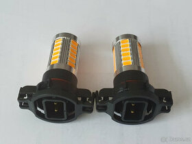 LED oranžové žárovky PG20-7 PSX24W