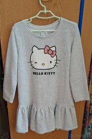 Dívčí mikinové šatičky Hello Kitty v.116 - 1