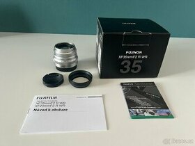 Fujifilm XF 35 mm f/2 R WR stříbrný - 1
