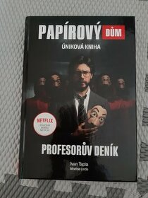 Úniková kniha Papírový dům Profesorův deník - 1