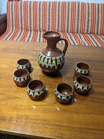 Bulharská retro keramika