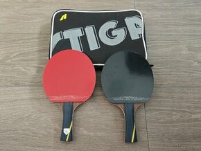 Pingpong pálky na stolní tenis SET 2ks Huieson X6 7mi vrstvé