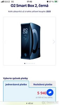 02 Smart Box 2, černá (modem)