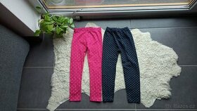 2x divci leginky zn. Little Kids vel. 110