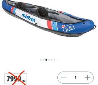 Nafukovaci kajak Mistral