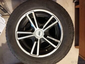 Litá kola ALU (disky) RSW Racing s pneumatikami - 1