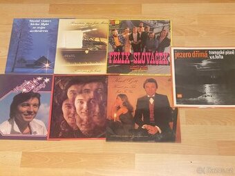 Gramodesky – Karel Gott, trampské písně, muzikály