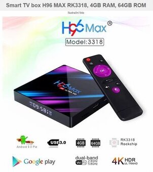 Smart TV box H96 MAX