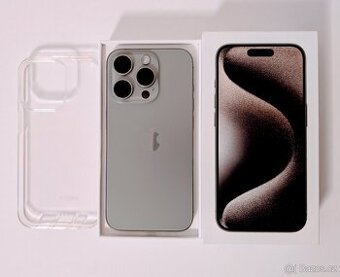 Apple iPhone 15 PRO 128GB Titan jako NOVÝ