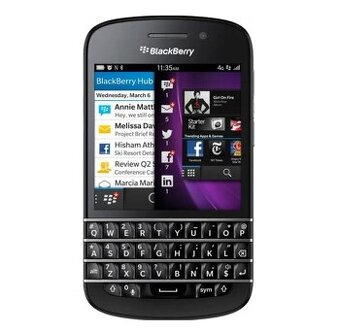 BlackBerry Q10 - velmi zachovalý, kompletní balení