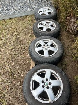 Alu kola Škoda 5x100 R15