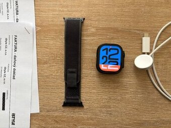 Apple Watch Ultra 2 Cerne s Trailovym Tahem (Zaruka)