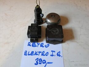 Historické elekto - zvonek + další