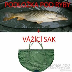 Rybářská podložka pod ryby na kapry + vážící sak