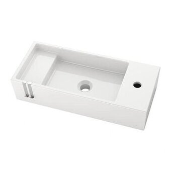 IKEA 802.066.53 - LILLÅNGEN jedno umyvadlo bílé 62x27x14 cm