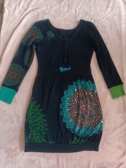Desigual modré šaty,vel.38