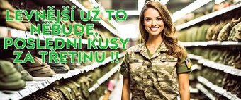 Výprodej skladu ARMY SHOP LoupGAROU 67%