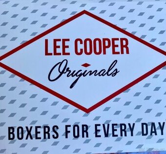 Pánské bavlněné boxerky Lee Cooper