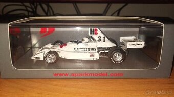 F1 Ensign N174 #31 Roelof Wunderink 1975 Spain GP Spark 1:43