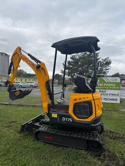 Minibagr D175 Kubota bagr možnost kabiny