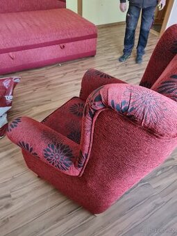 Postel/gauč a křesla na prodej