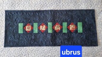 Ubrus a 2 prostírání patchwork