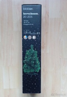 Mini Vánoční stromeček s led osvětlením a časovačem, 45 cm