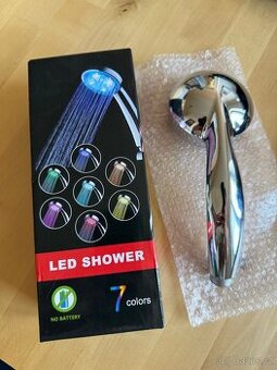 LED svítící sprchová hlavice