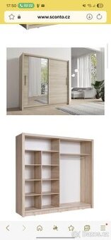 Šatní skřín Sconto