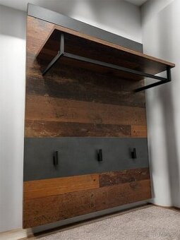 Předsíňový panel Indy s vintage vzhledem 80 / 106 / 28 cm