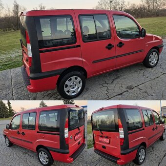 FIAT DOBLÓ 1,9 JTD 7 MÍST , KLIMA, EL.OKNA, MAXI - LONG  TOP