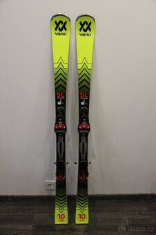 Prodám slalomové lyže Volkl racetiger SL 10 - 150 cm