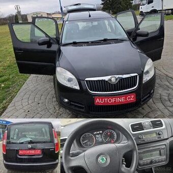 ŠKODA ROOMSTER 1,4 16v KLIMA EL.OKNA, PARKSYST., VÝHŘEVY