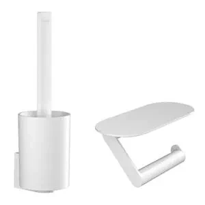 2x SADA Hansgrohe - WC štět. s drž. toal. papír (cena/sada)