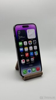 iPhone 14 Pro 128 GB Deep Purple - Baterie 100 %, Záruka