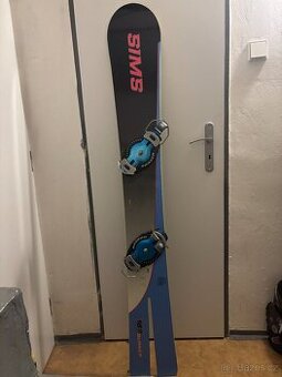 Snowboard SIMS 167 Burner + boty Raichle 43,5