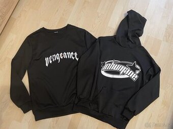 2x chlapecká mikina, vel. XS