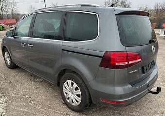 Volkswagen Sharan 12/2016, pojazdné, mizne voda