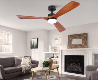 Stropní ventilátory VONLUCE se LED světlem