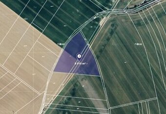 Prodej podílu 1/3 pole 2 672 m², Zborovice - 1
