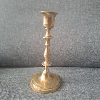 Mosazný svícen - top stav