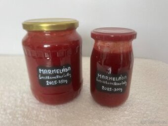 Domácí marmeláda 2025 - různé druhy (10 druhů)