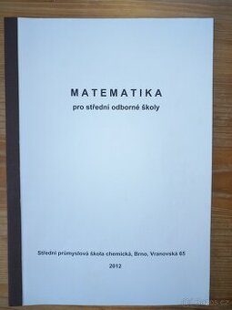 Matematika pro SOŠ - státní maturita z matematiky