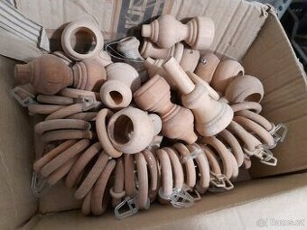 Garniže ,dřevěné kroužky