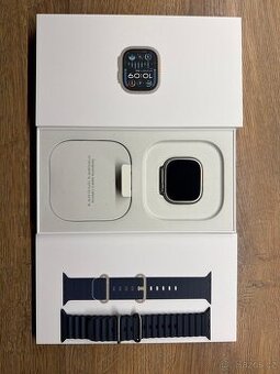 Apple Watch Ultra 2 – výborný stav + nepoužitý kabel