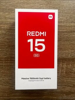 Xiaomi Redmi 15 5G, 4GB/128GB, Midnight Black