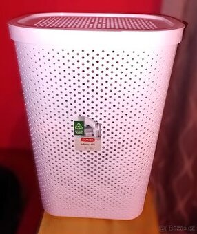 Prádelní koš Culiver 59 l- bílý