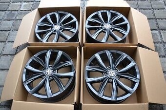 NOVÉ 18 Alu orig.VW Tiguan R-line, Š.Kodiaq a S.Tarraco